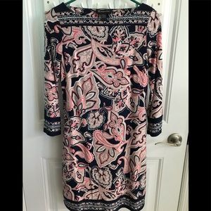 INC patterned dress